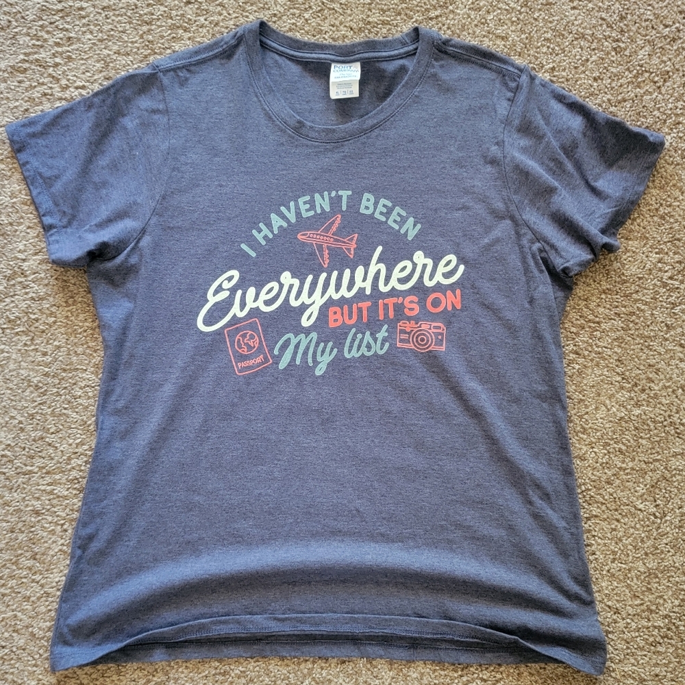 🎈2for$10🎈NWOT travel theme tee